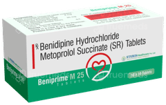 Beniprime M 25 Tablet 10